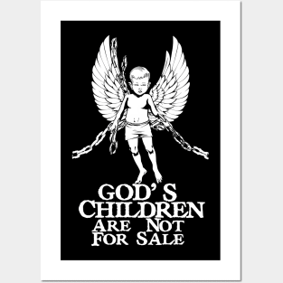 Gods children are not for Sale, Chain Posters and Art